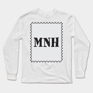 Mint Never Hinged (MNH) Long Sleeve T-Shirt